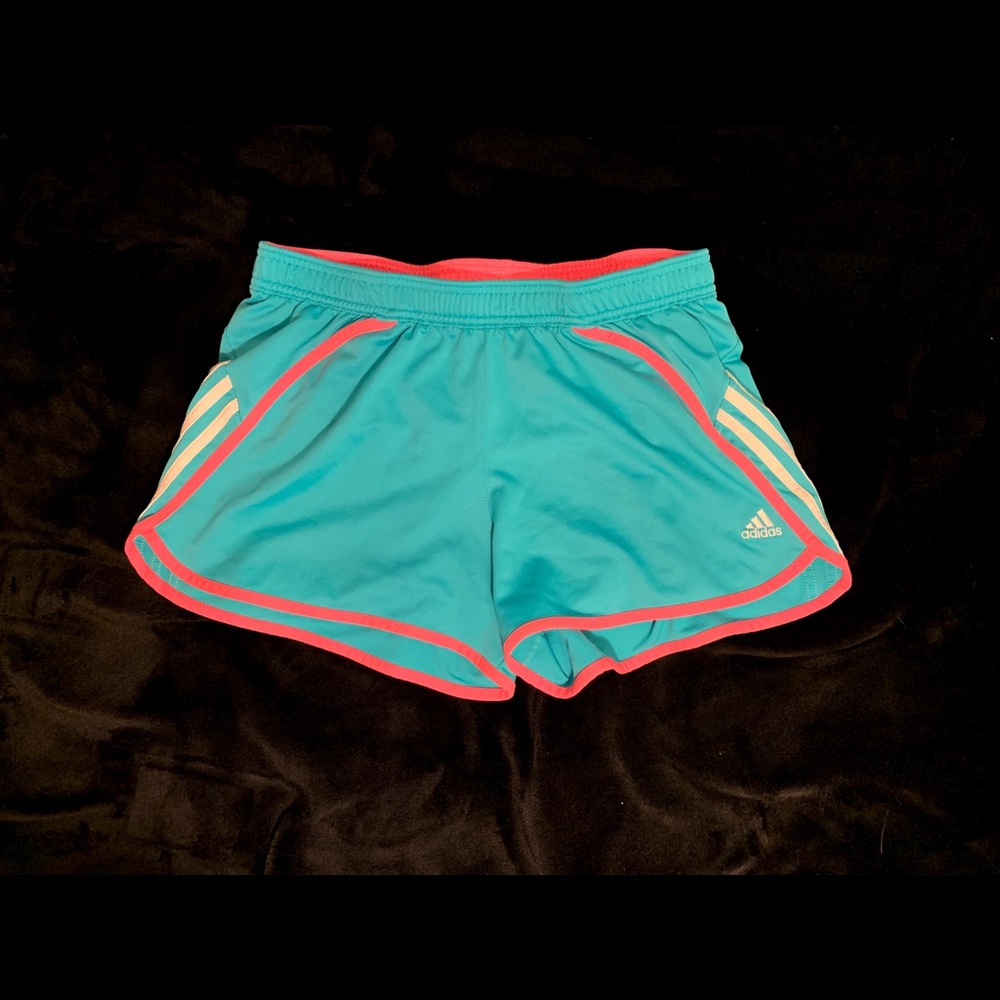 Adidas athletic running shorts